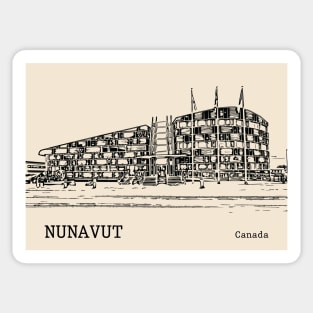 Nunavut Canada Sticker